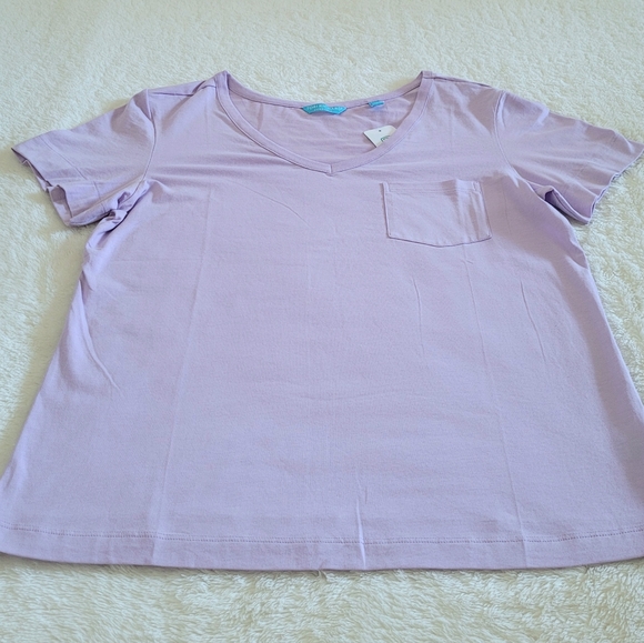 Tori Richard Ashley Top in Lilac💜 - NWT - Picture 10 of 12